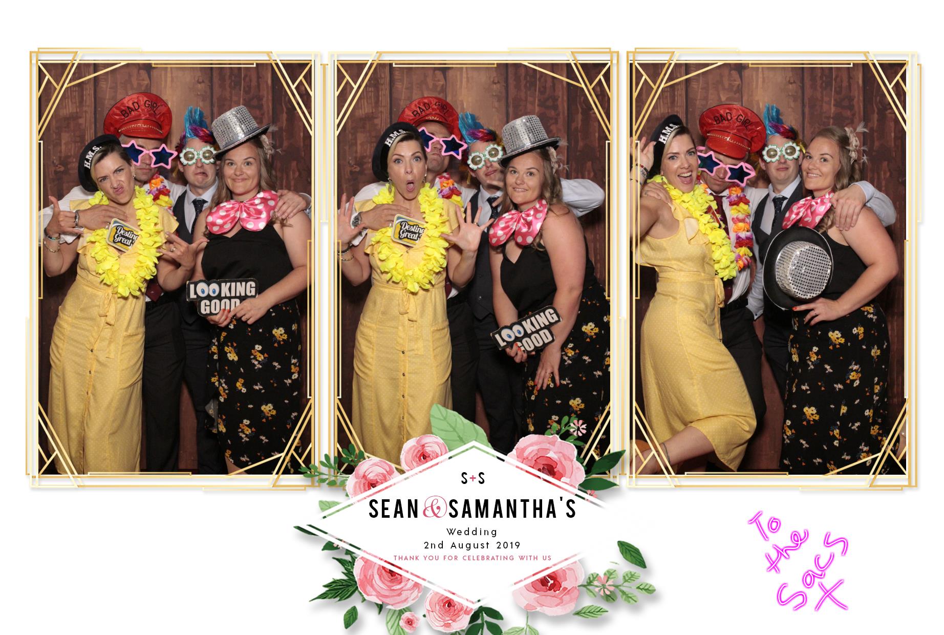 Samantha & Sean's Wedding | View more photos from the event at gallery.myphotoboothexperience.co.uk/u/MyPhotoBoothExperienceLtd/Samantha-Seans-Wedding